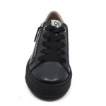 DL Sport sneaker zwart leder 5803